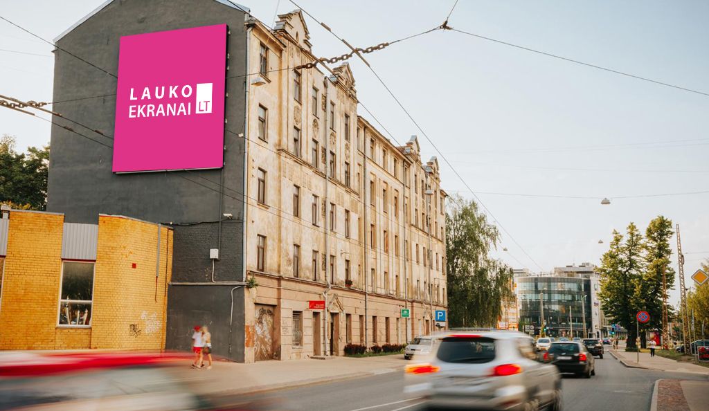 Lauko media ekranas "VALDEMARA", Rygoje