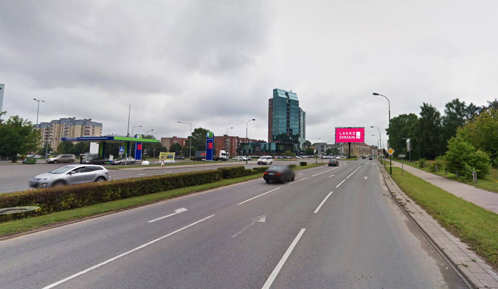 LAUKO MEDIA EKRANAS - „Šilutės plentas“, Klaipėda