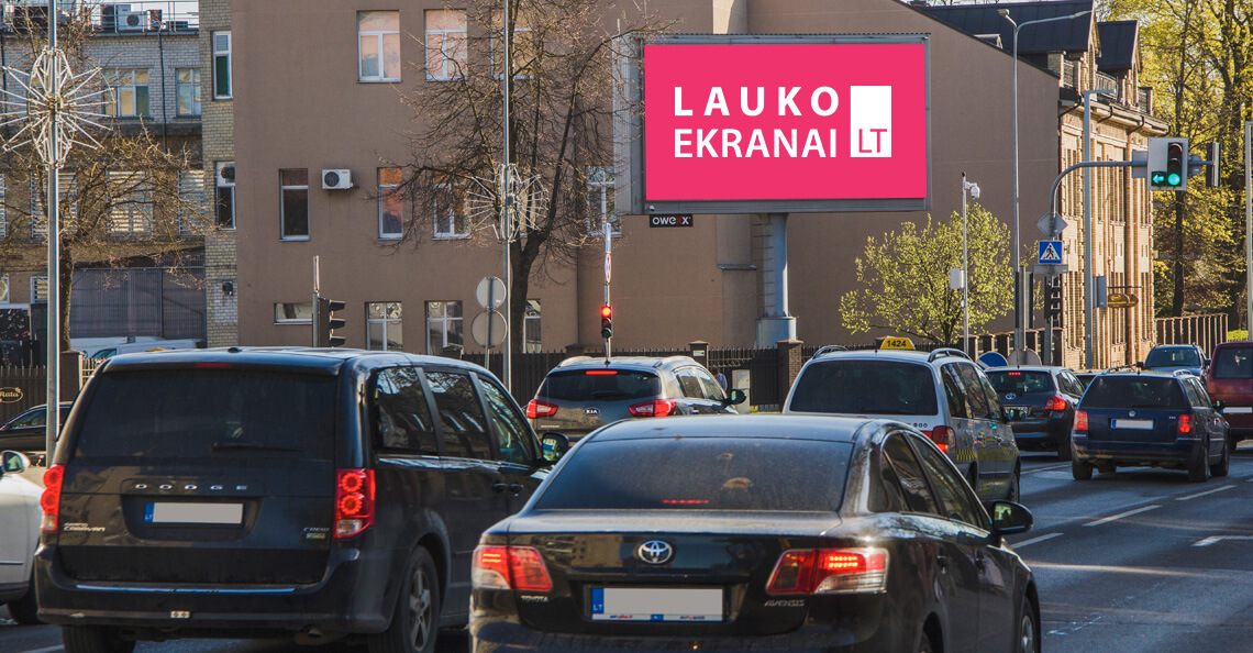 LAUKO MEDIA EKRANAS - „RŪTA“, Šiauliai