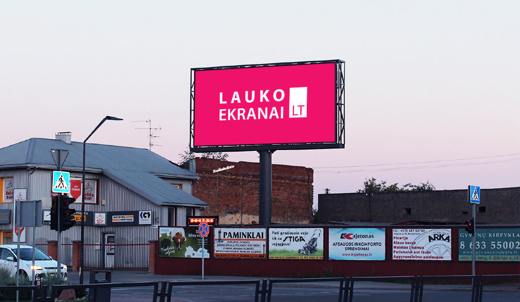 LAUKO MEDIA EKRANAS - „Marijampolė“, Marijampolė