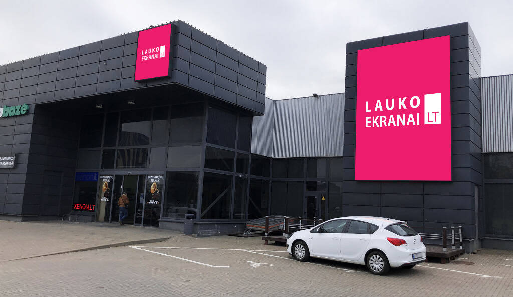 Lauko ekranas Vilniuje - Baltupiai, Kalvarijų g.