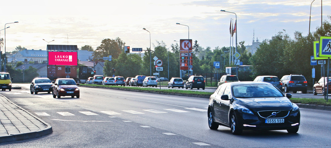 LAUKO MEDIA EKRANAS - „DIDŽIAUSIA SANKRYŽA“, Šiauliai